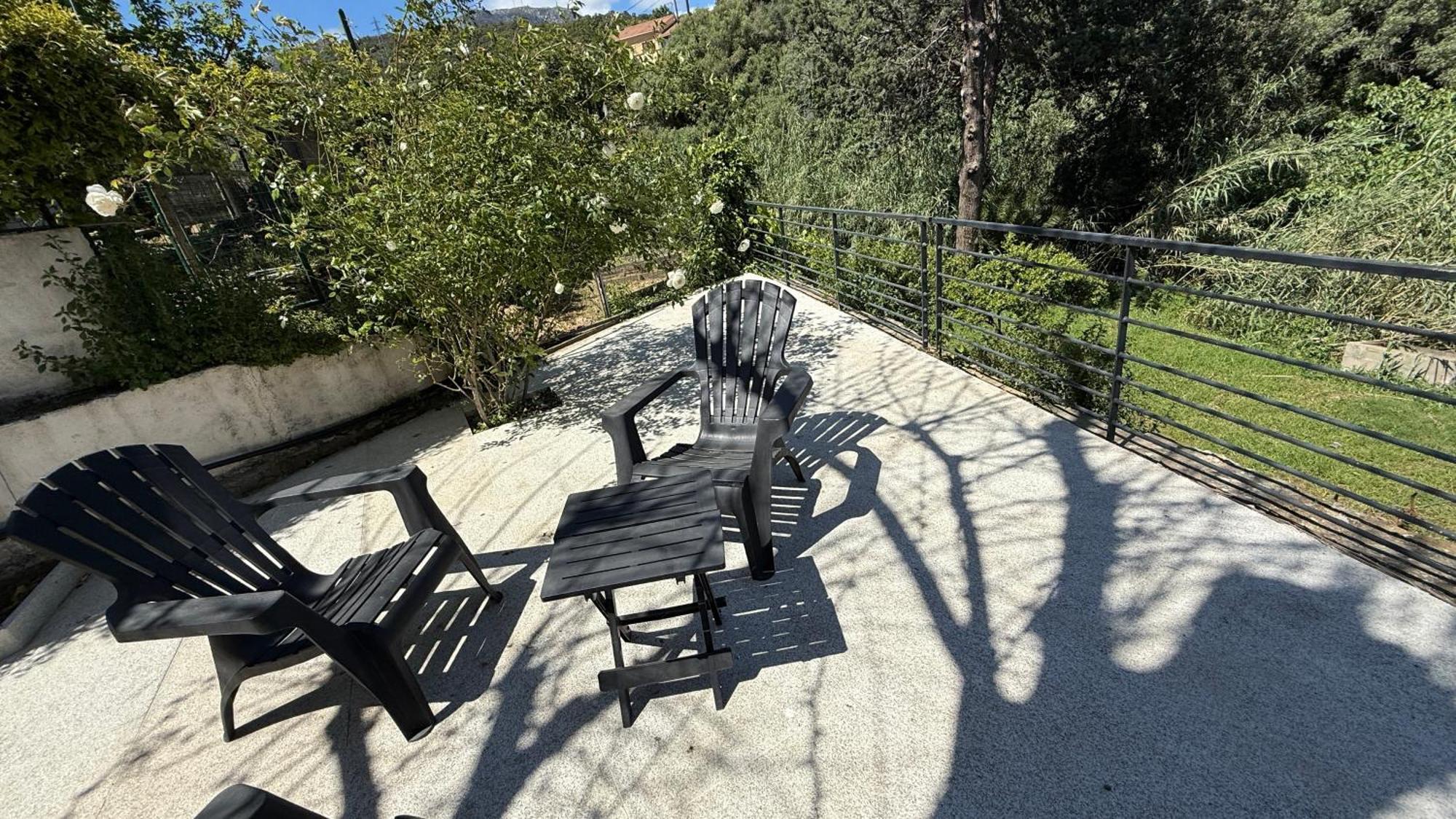 A Casa Corbaia Appartement 40 M2, Jardin Prive, Parking, Proche Centre Ville Et Mer Apartment 40 M2, Private Garden Parking Near Town Center And Sea Port And Airport Bastia Kültér fotó