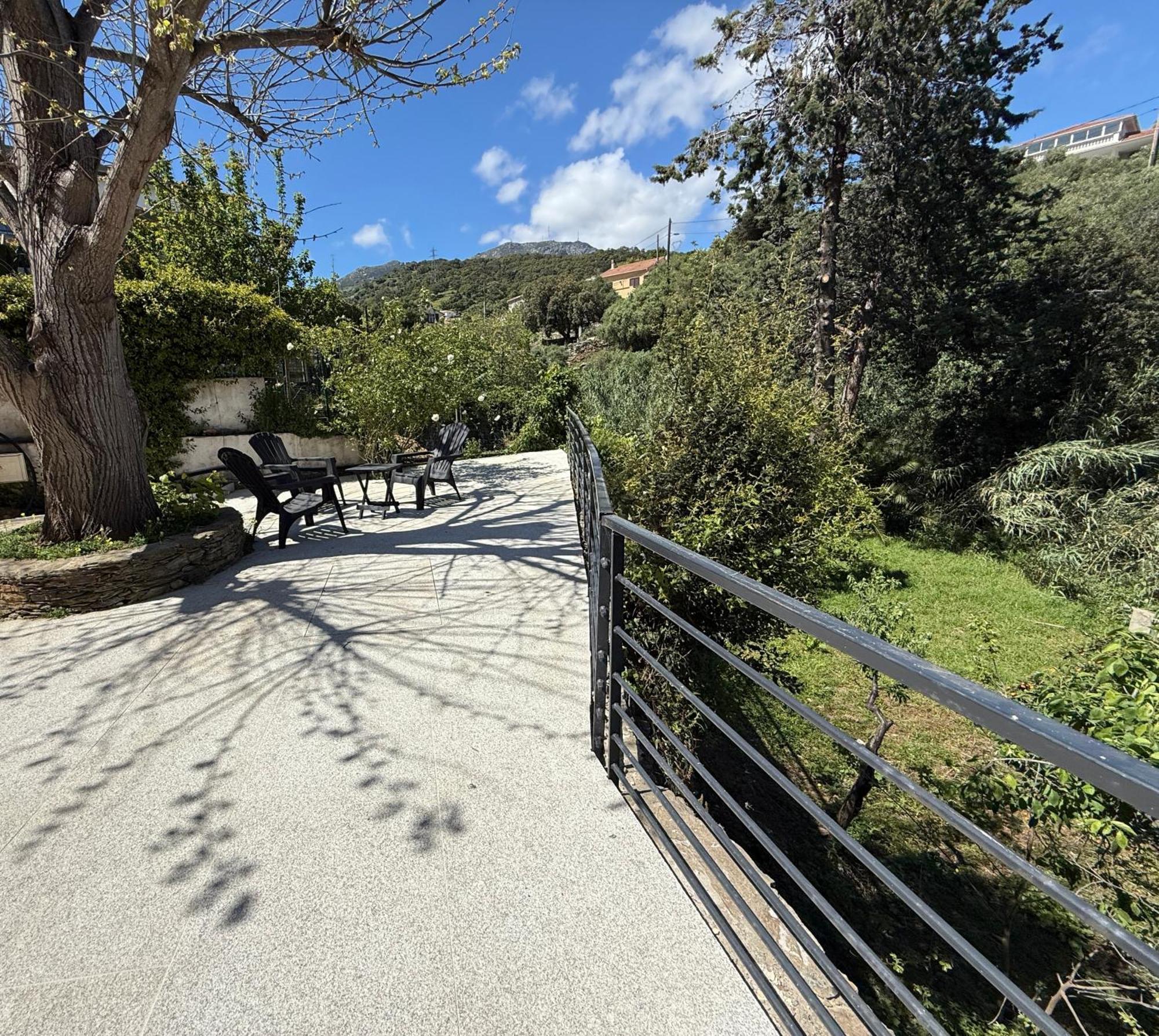 A Casa Corbaia Appartement 40 M2, Jardin Prive, Parking, Proche Centre Ville Et Mer Apartment 40 M2, Private Garden Parking Near Town Center And Sea Port And Airport Bastia Kültér fotó