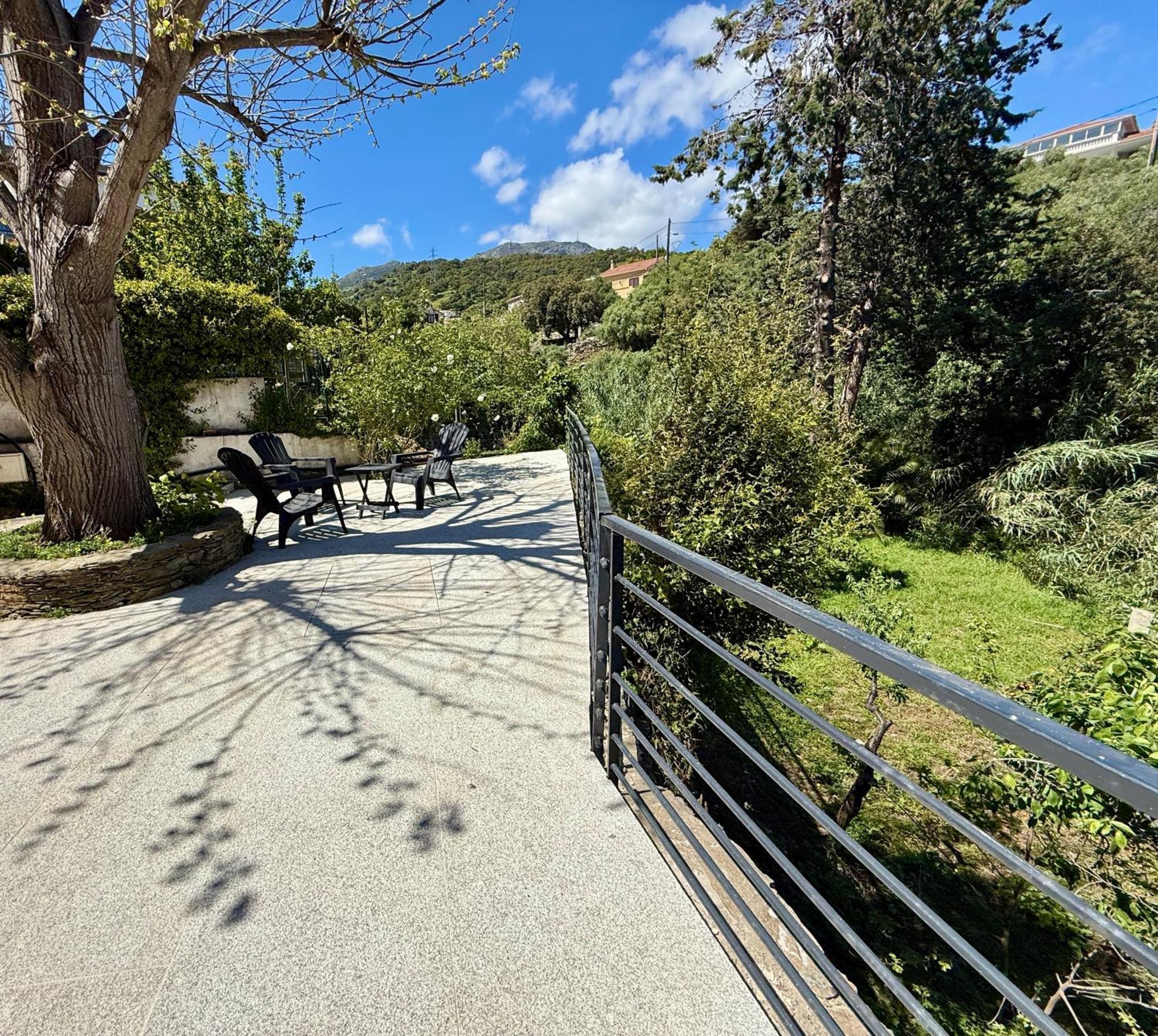 A Casa Corbaia Appartement 40 M2, Jardin Prive, Parking, Proche Centre Ville Et Mer Apartment 40 M2, Private Garden Parking Near Town Center And Sea Port And Airport Bastia Kültér fotó